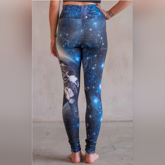 Eagle Rock Werkshop Catstronaut (Space Cat) - Athleisure Leggings, Size M - Picture 7 of 12